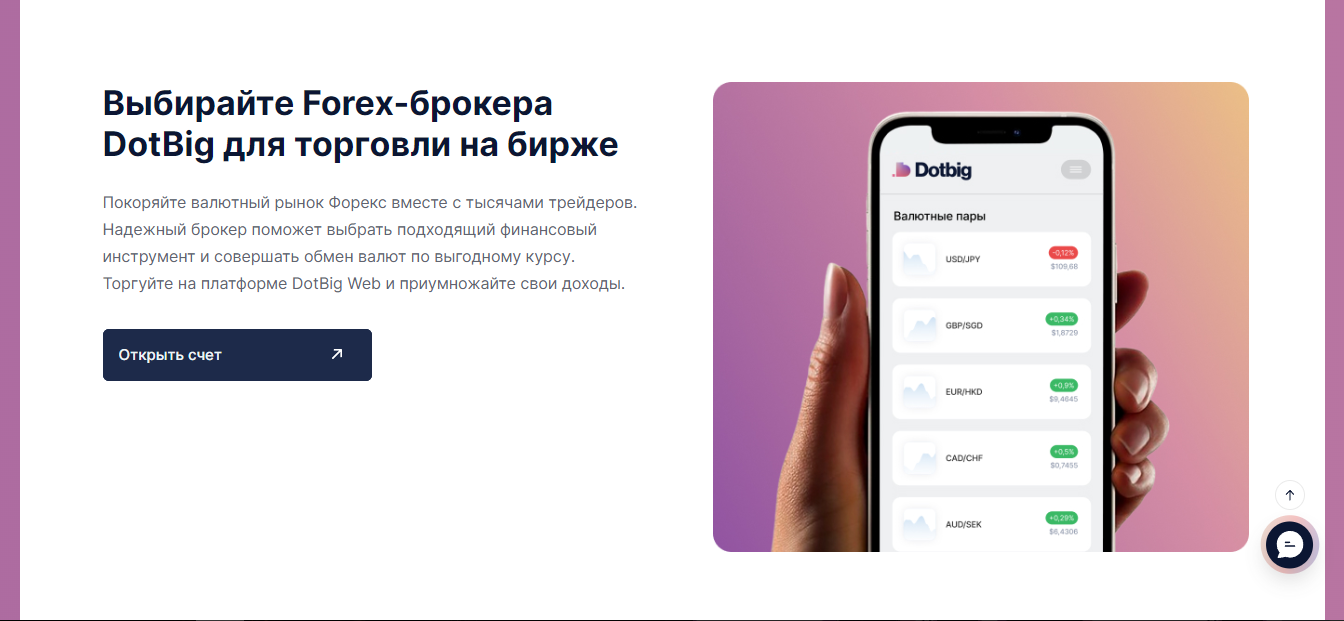 Как брокер DotBig помогает инвесторам зарабатывать на Форекс?